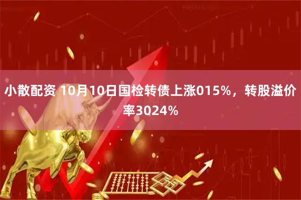 小散配资 10月10日国检转债上涨015%，转股溢价率3024%
